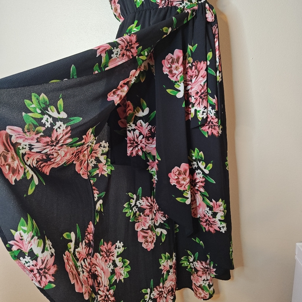 Scobe High-low Faux Wrap Maxi Dress - Picture 8 of 16